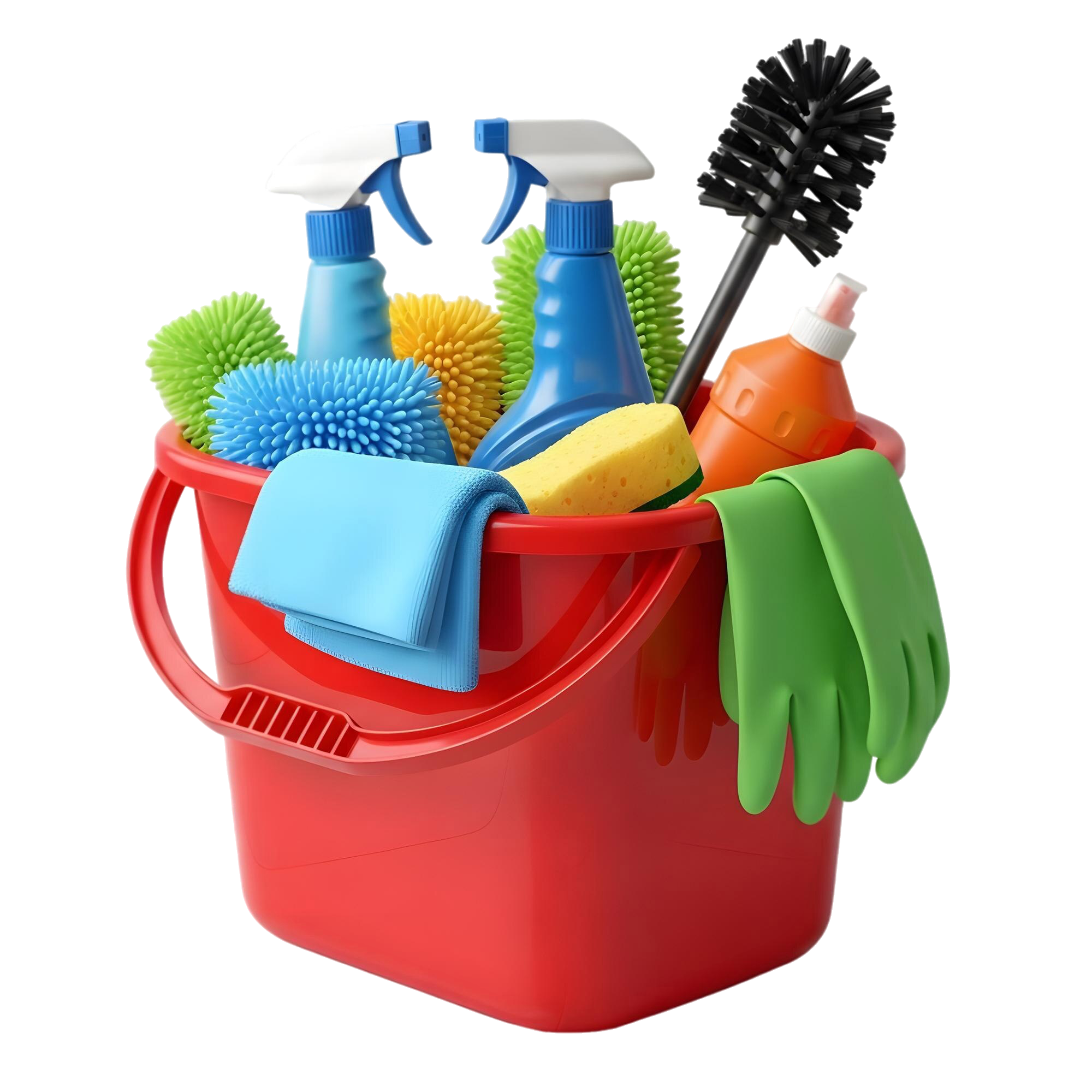 Professional cleaning supplies